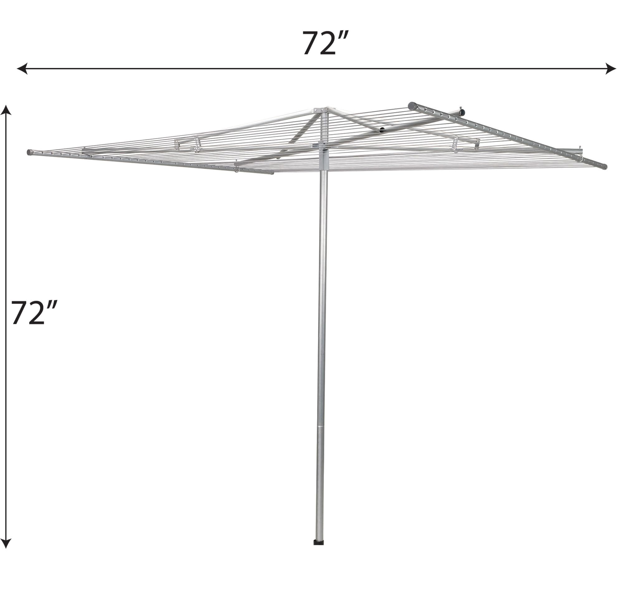 Household Essentials 1710 Height Adjustable Outdoor Umbrella Drying Rack