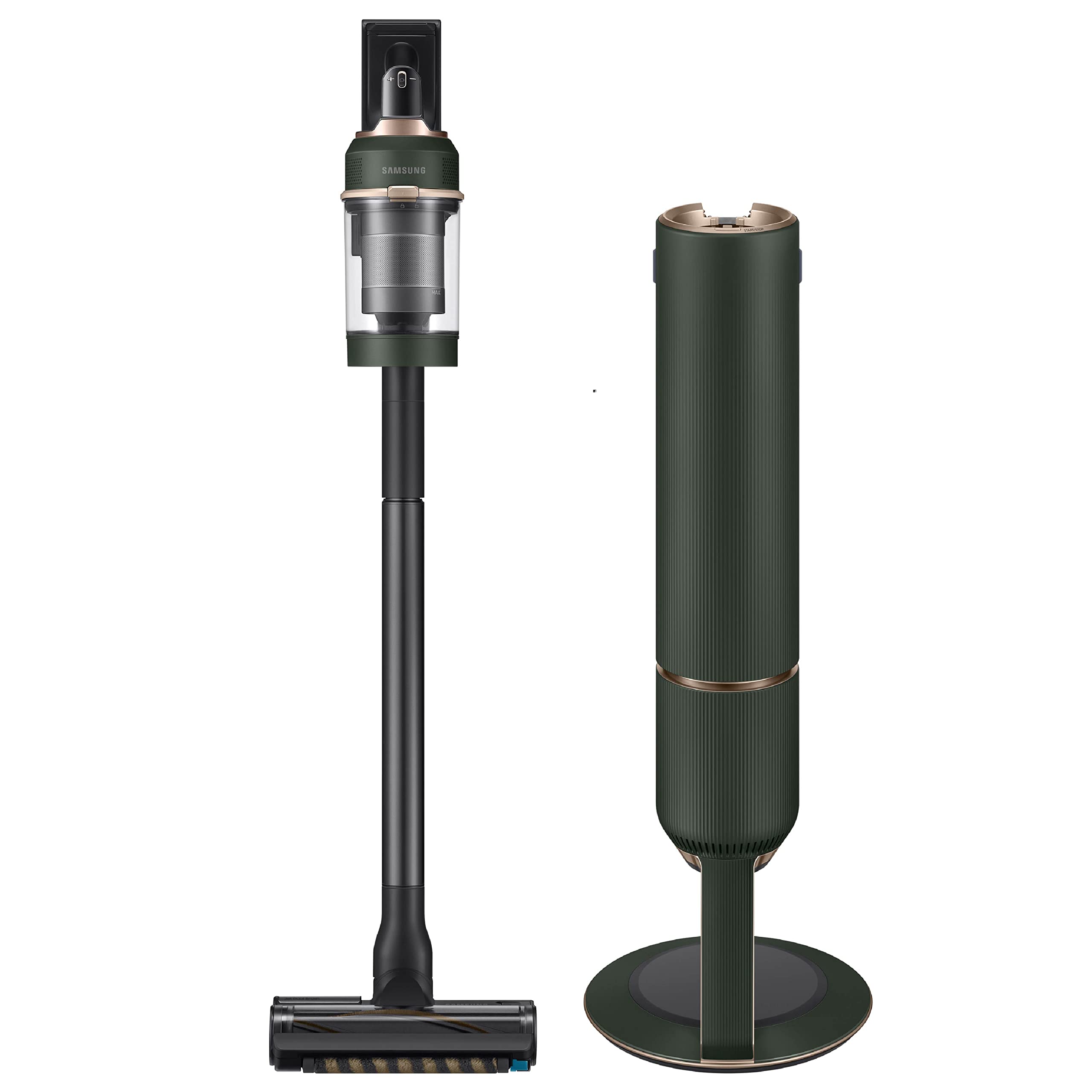 Samsung Bespoke Jet Cordless Stick Vacuum Cleaner with All in One Clean Station, Powerful Floor Cleaning for Carpet, Hardwood, Tile, Lightweight
