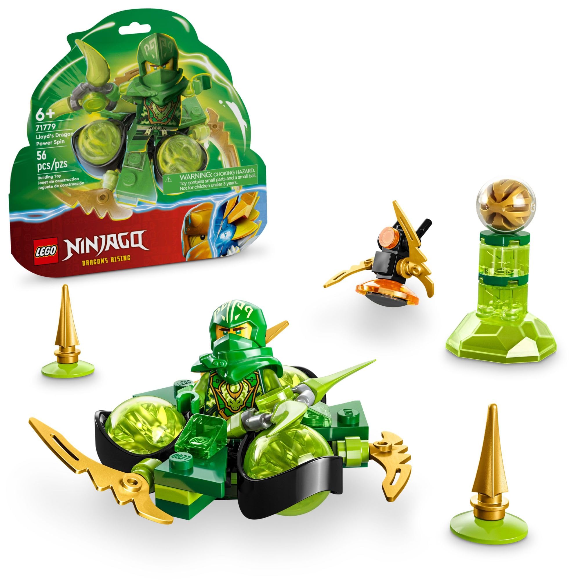 LEGO NINJAGO Lloyd’s Dragon Power Spinjitzu Spin 71779