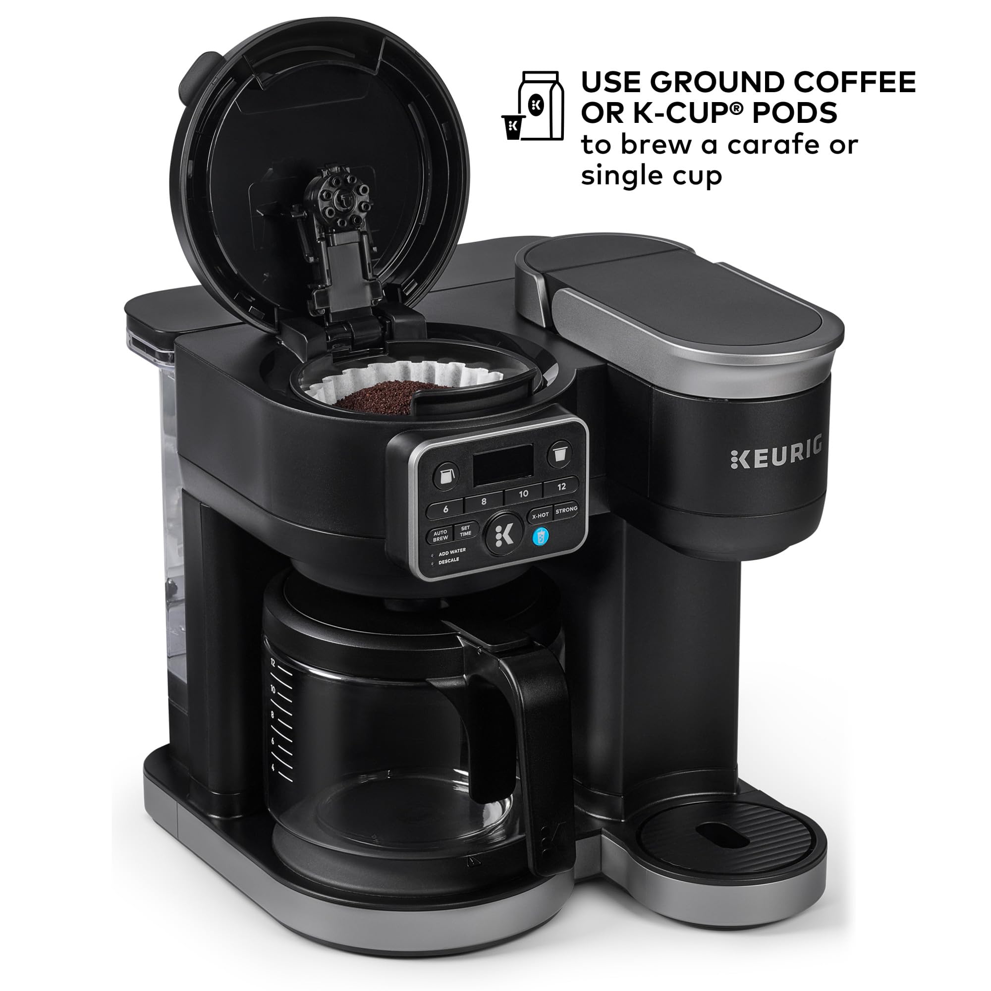 Keurig K-Duo Hot & Iced Single Serve & Carafe Coffee Maker,