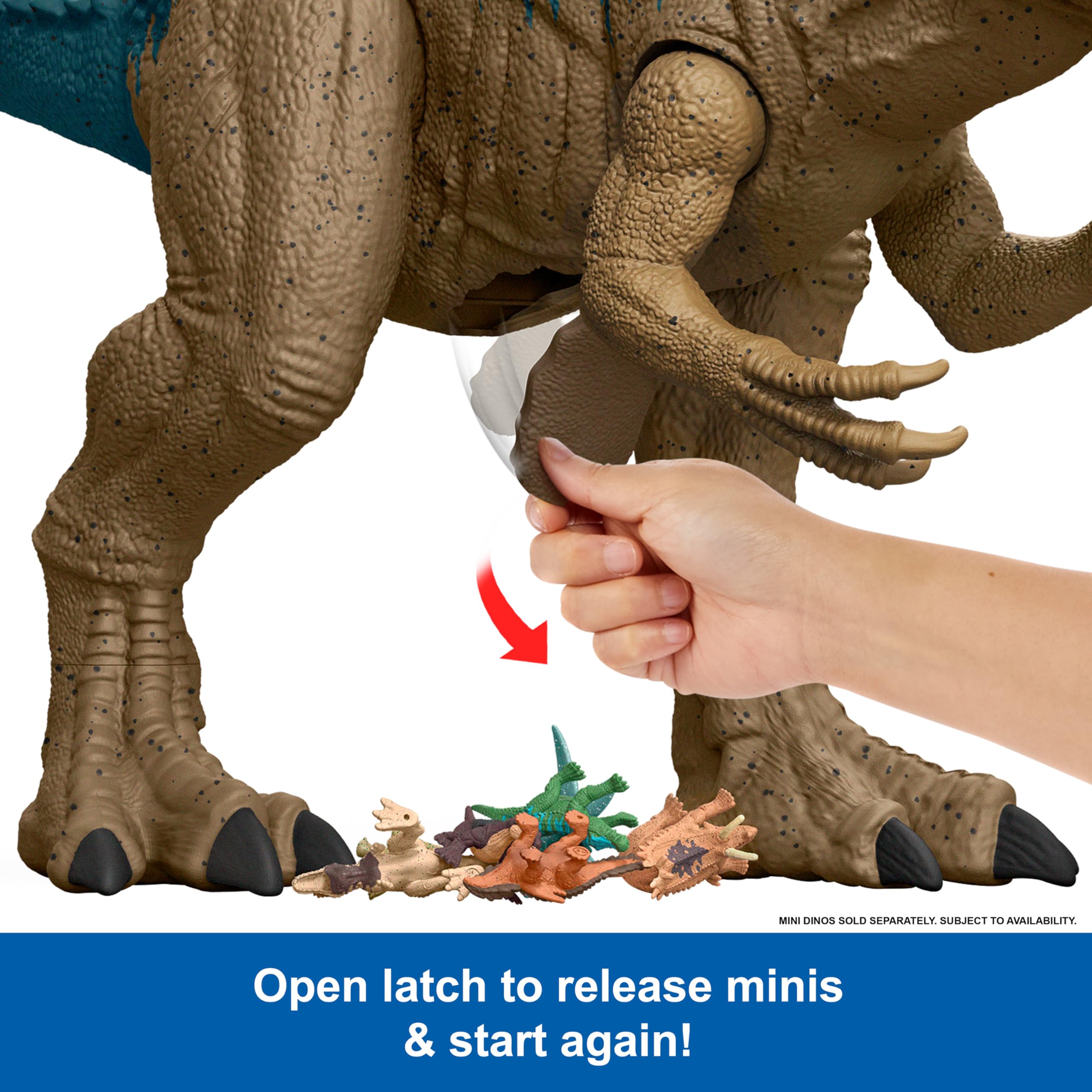 Mattel Jurassic World Super Colossal Giganotosaurus Dinosaur