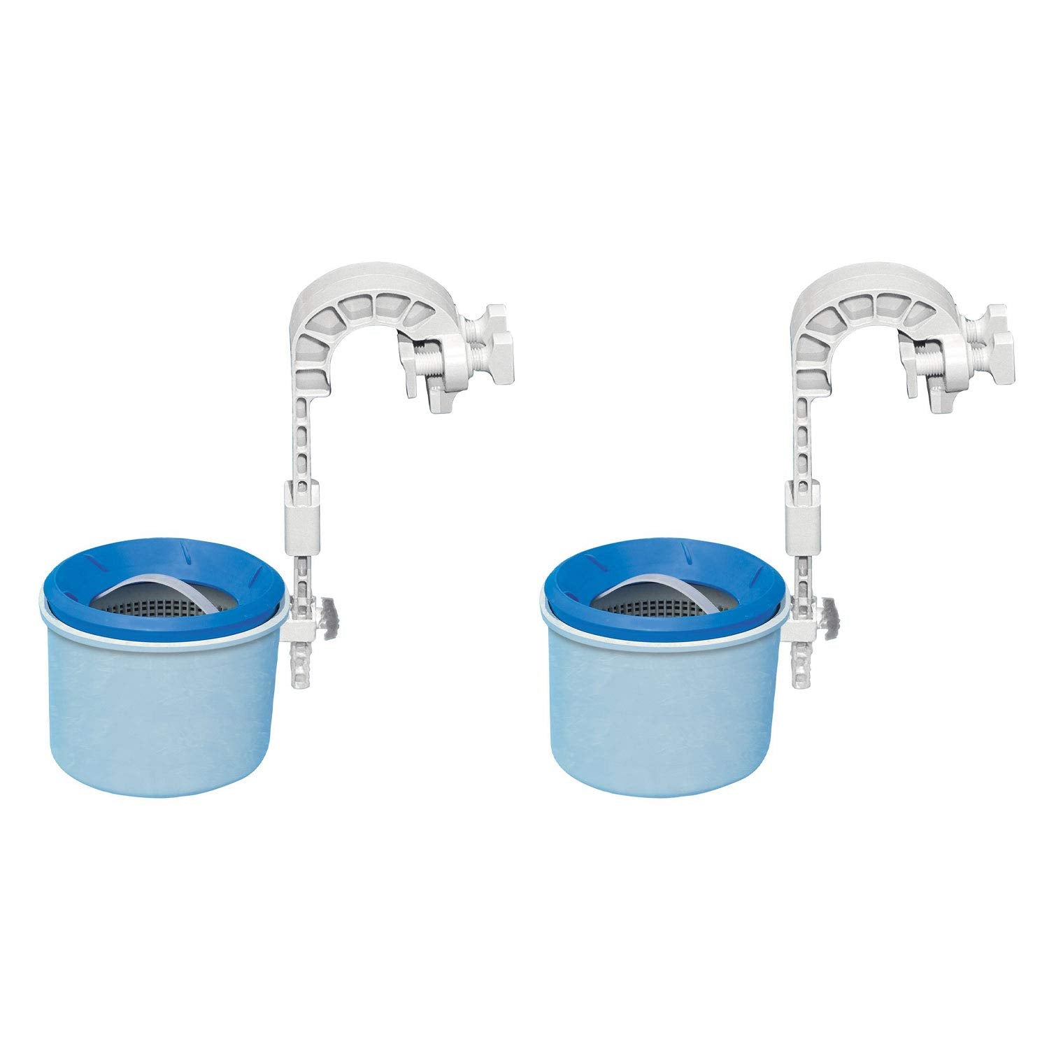 Intex Deluxe Wall Mounted Pool Surface Automatic Skimmer with Removable Strainer