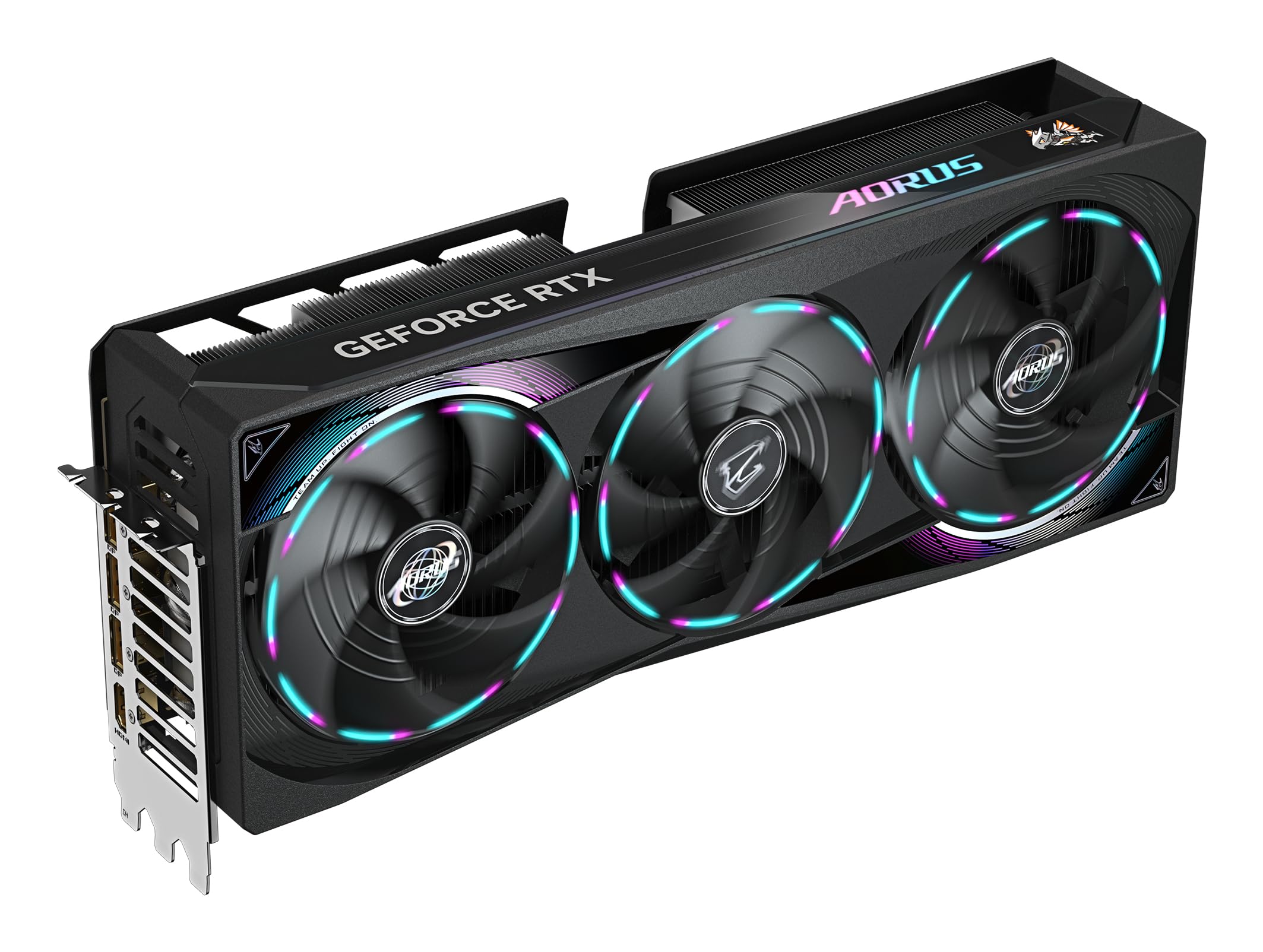 Gigabyte Aorus GeForce RTX 5080 Master 16G Graphics Card - 16GB GDDR7, 256 Bit, PCI-E 5.0, 2805MHz Core Clock, 3 x DisplayPort, 1 x HDMI, GV-N5080AORUS M-16GD