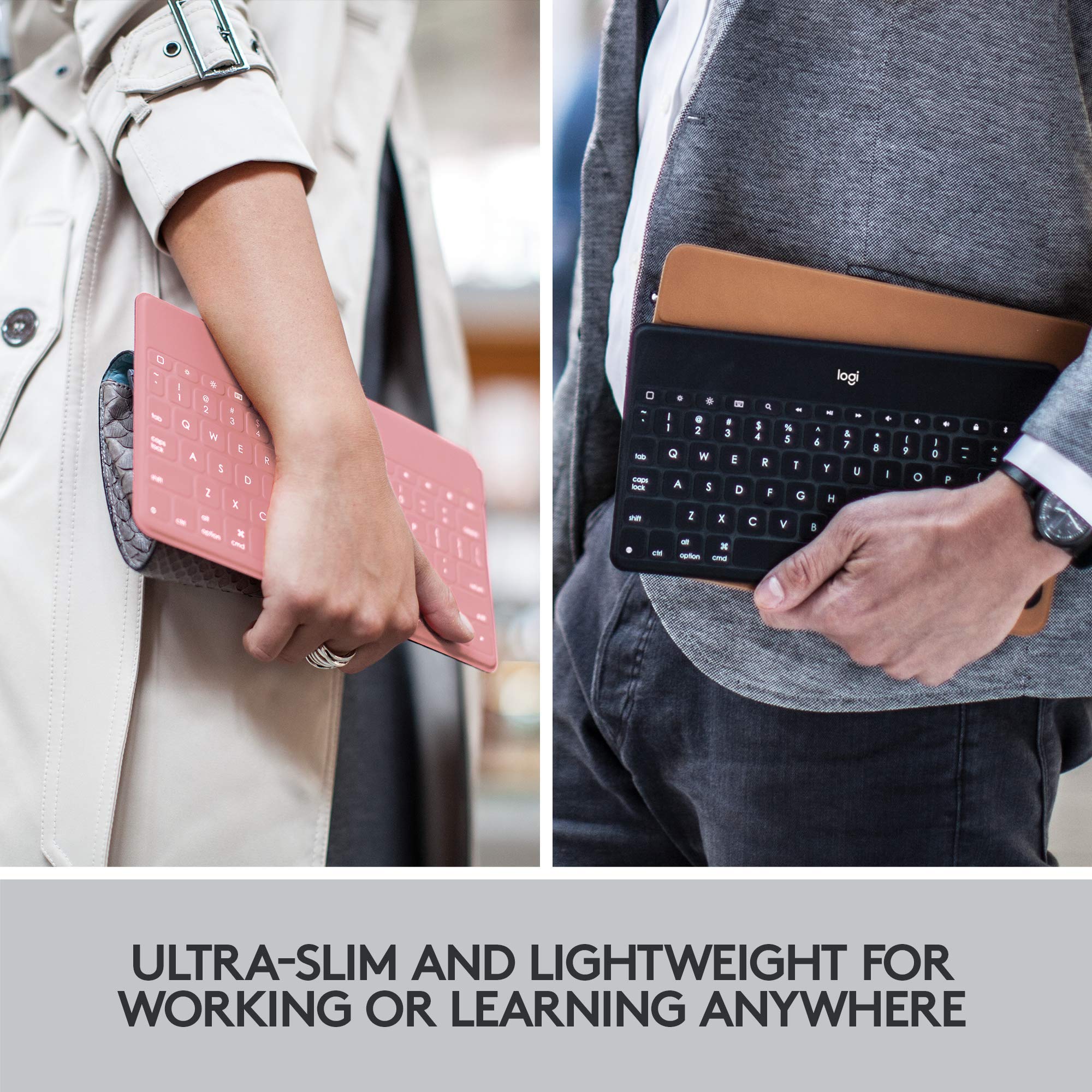 Logitech Keys-to-Go Super-Slim and Super-Light Bluetooth Keyboard