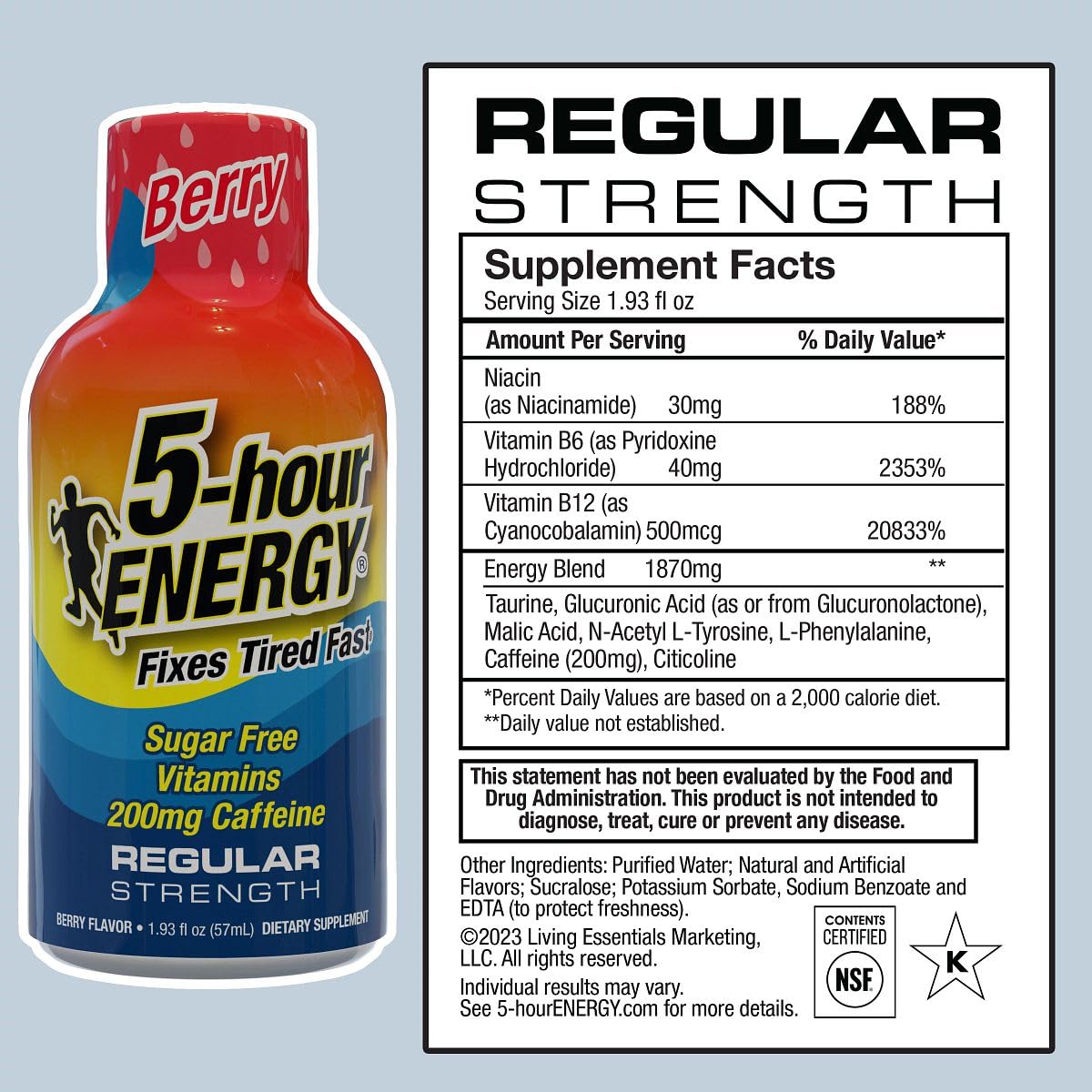 5 Hour Energy Drink