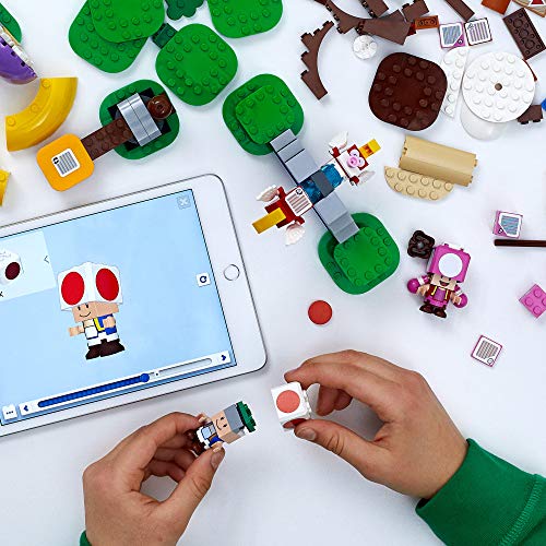 LEGO Super Mario Toad’s Treasure Hunt Expansion Set 71368 Building (464 Pieces)